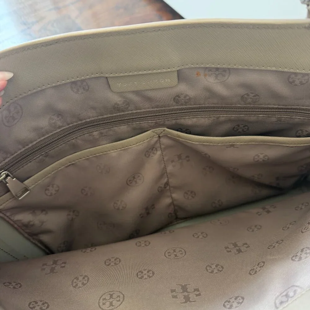 Tory Burch Large Tote, Grey - Picture 4 of 6